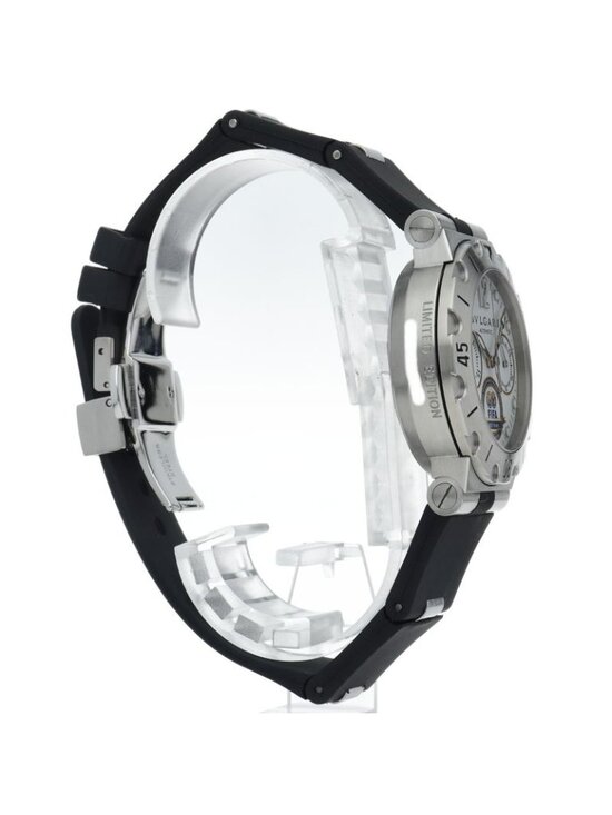 Bvlgari Diagono Scuba Chronograph Fifa Anniversary Limited World 999 Pieces Box